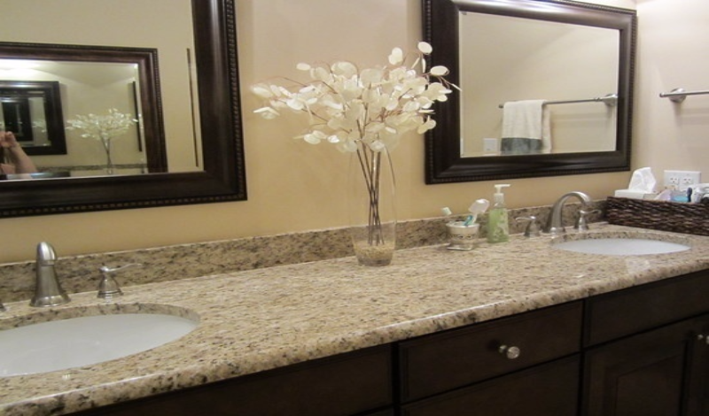 Marble and Granite Bathroom Counter Tops